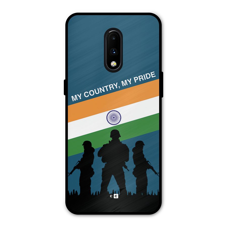 My Country My Pride Metal Back Case for OnePlus 7