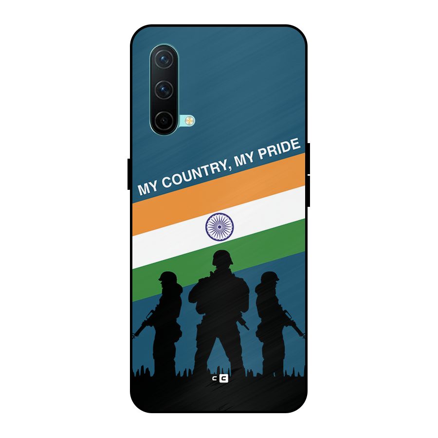 My Country My Pride Metal Back Case for OnePlus Nord CE 5G