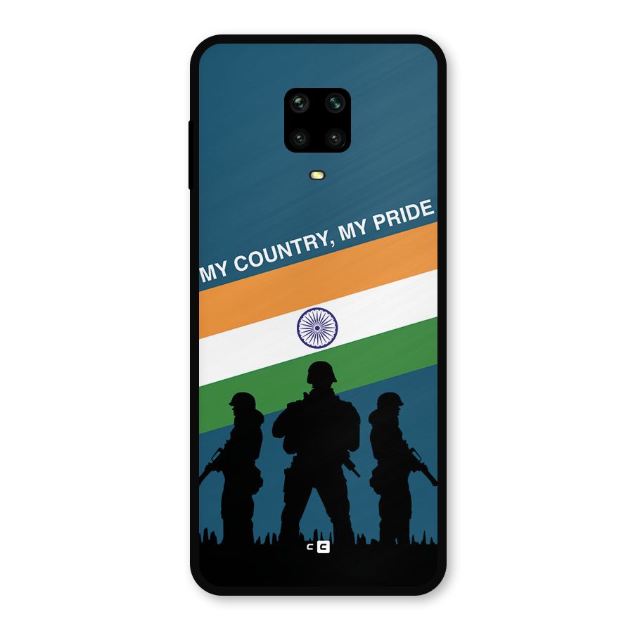 My Country My Pride Metal Back Case for Poco M2 Pro