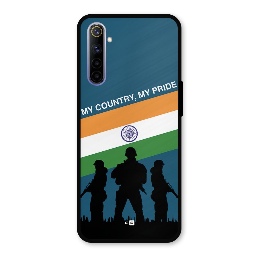 My Country My Pride Metal Back Case for Realme 6
