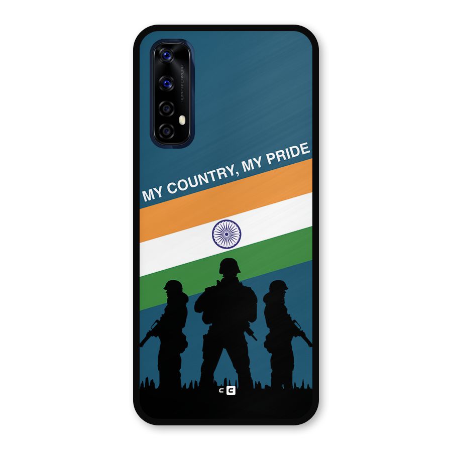 My Country My Pride Metal Back Case for Realme 7