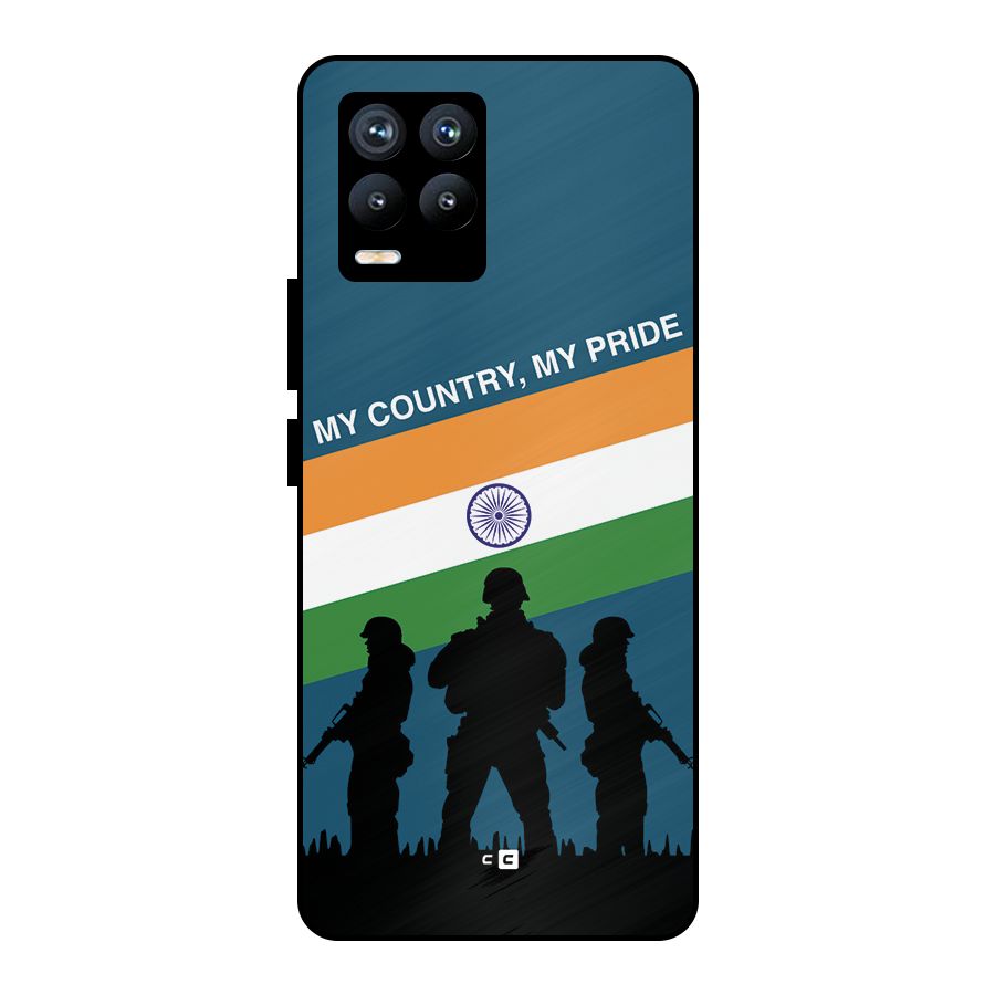 My Country My Pride Metal Back Case for Realme 8