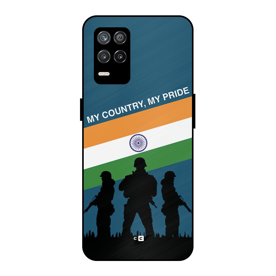 My Country My Pride Metal Back Case for Realme 8 5G