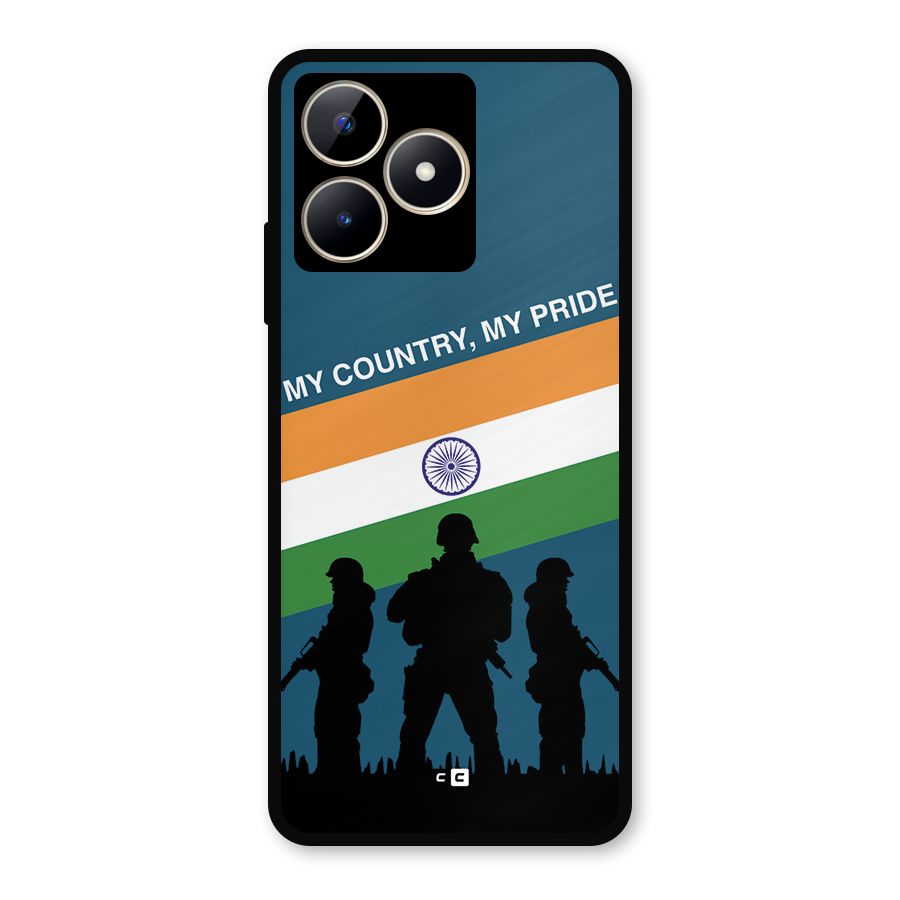 My Country My Pride Metal Back Case for Realme C53