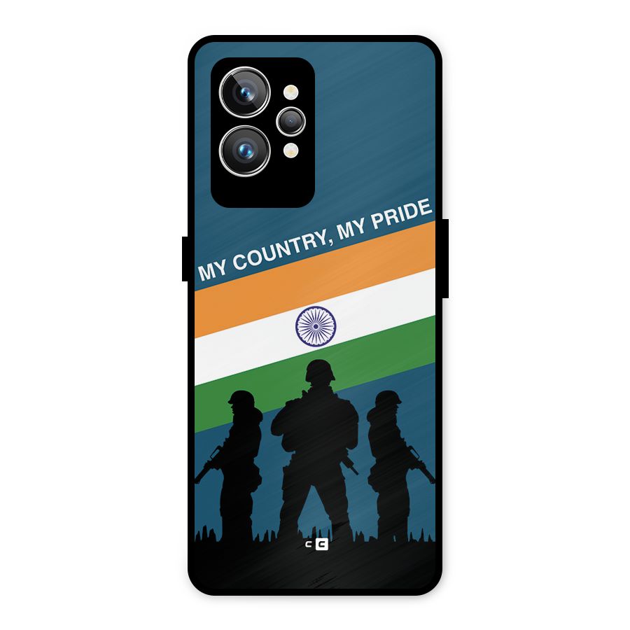 My Country My Pride Metal Back Case for Realme GT2 Pro