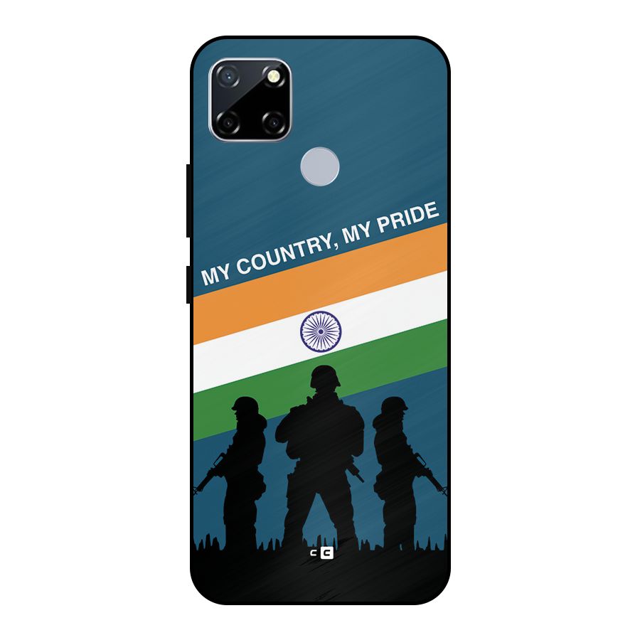 My Country My Pride Metal Back Case for Realme Narzo 20