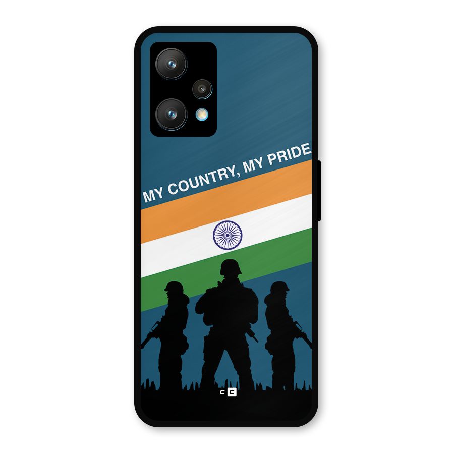 My Country My Pride Metal Back Case for Realme Narzo 50 Pro