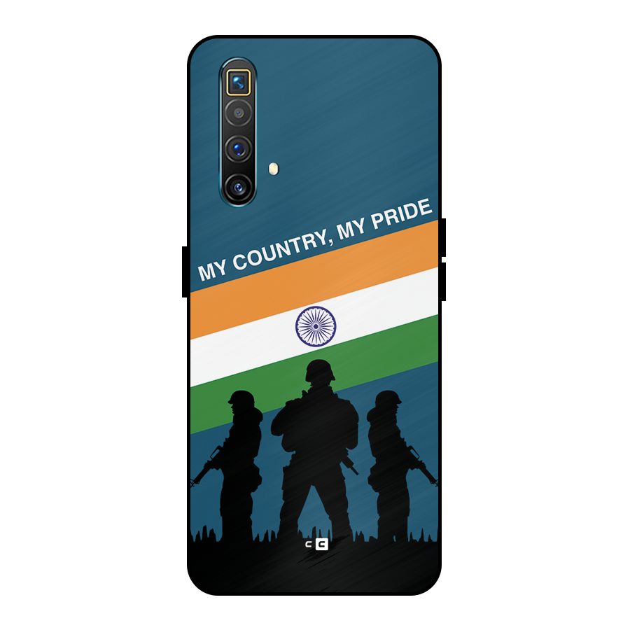 My Country My Pride Metal Back Case for Realme X3 SuperZoom