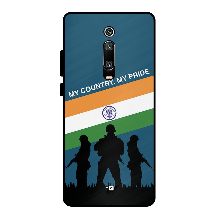 My Country My Pride Metal Back Case for Redmi K20