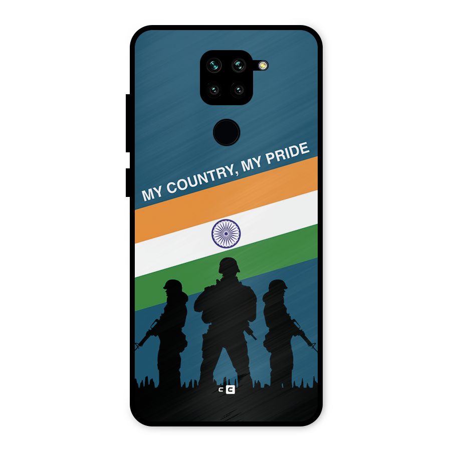 My Country My Pride Metal Back Case for Redmi Note 9