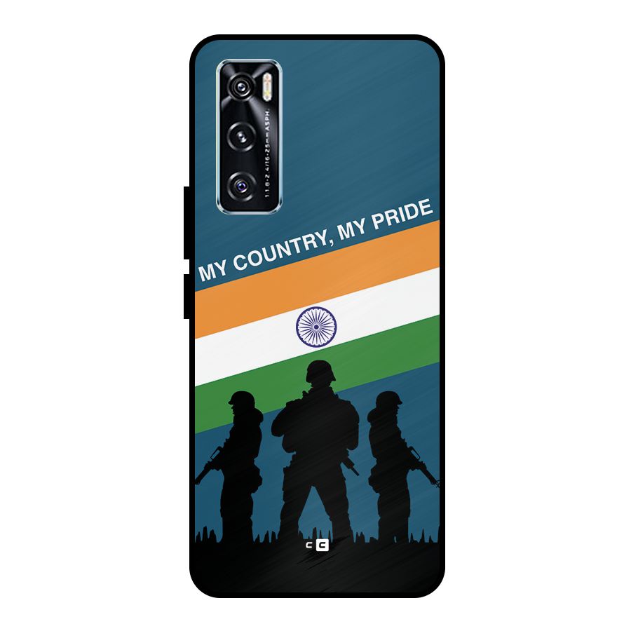 My Country My Pride Metal Back Case for Vivo V20 SE