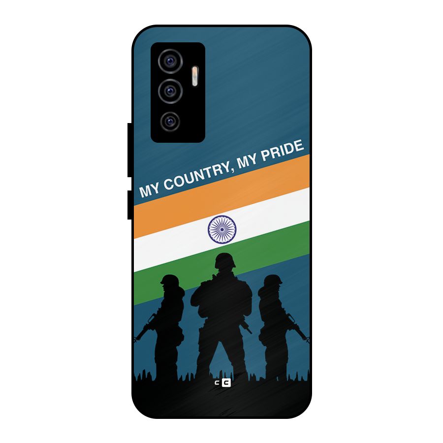 My Country My Pride Metal Back Case for Vivo V23e