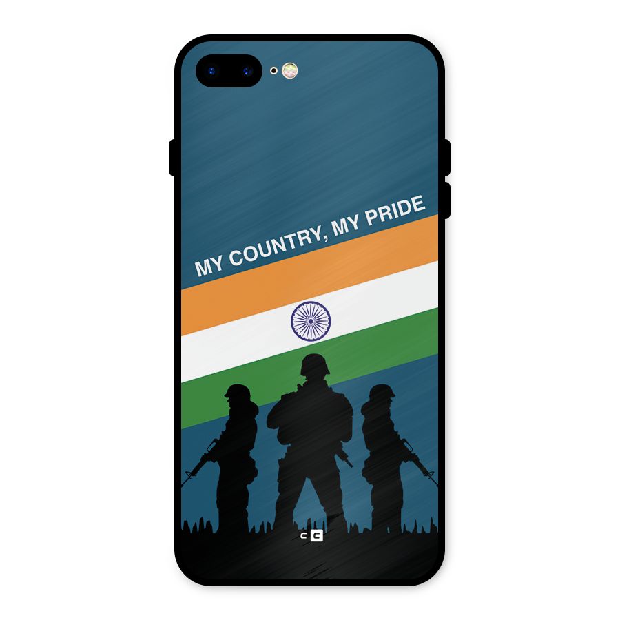 My Country My Pride Metal Back Case for iPhone 7 Plus