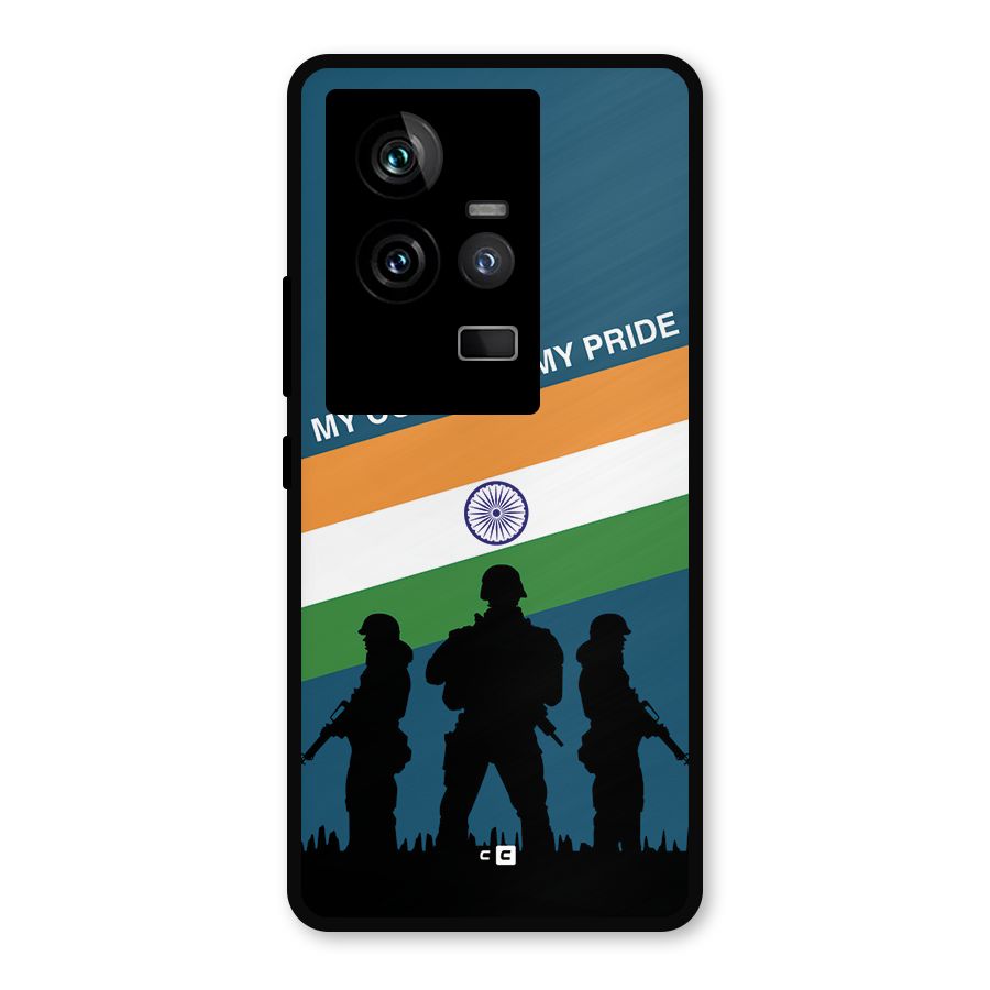 My Country My Pride Metal Back Case for iQOO 11 5G