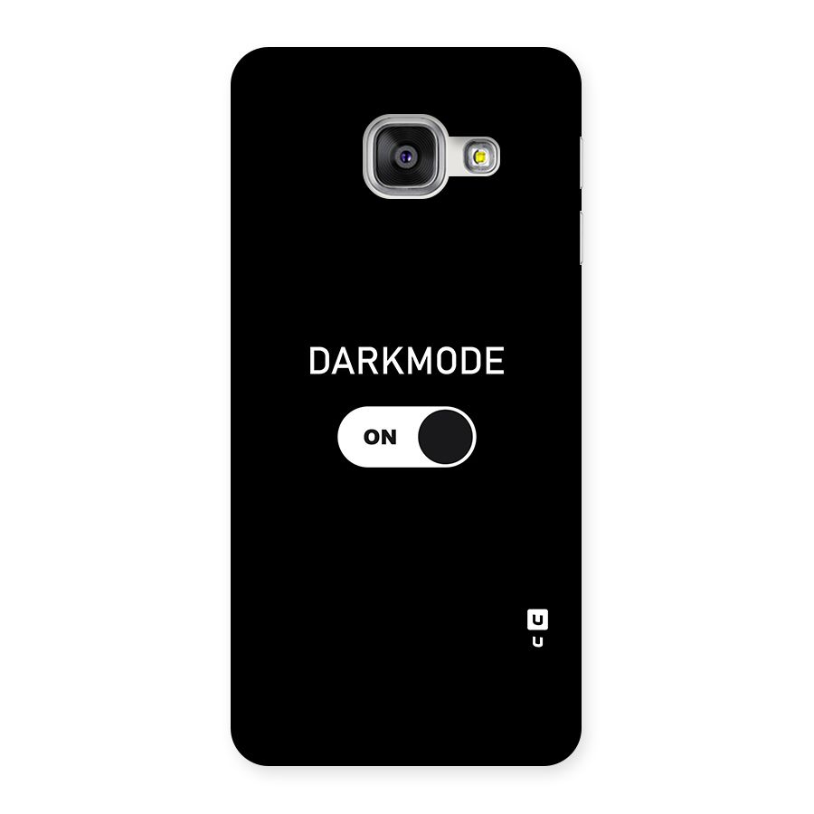 My Darkmode On Back Case for Galaxy A3 2016