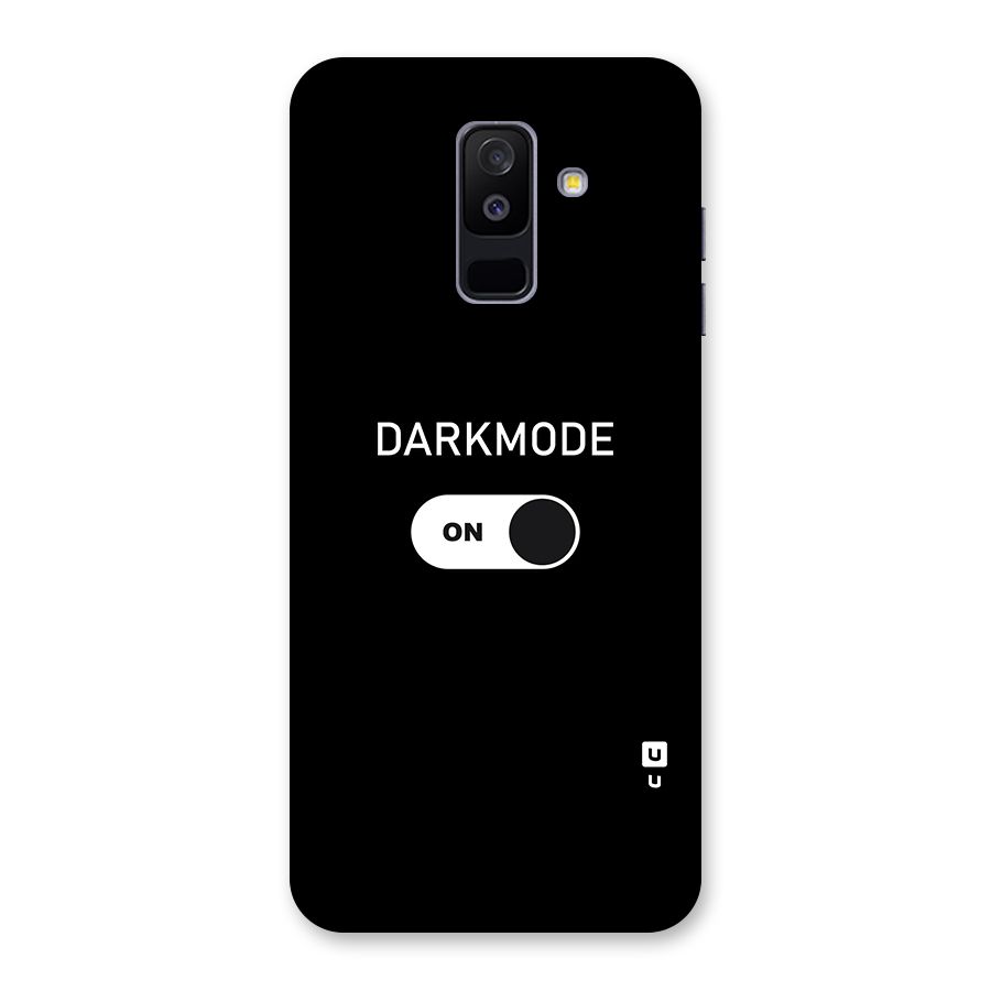 My Darkmode On Back Case for Galaxy A6 Plus