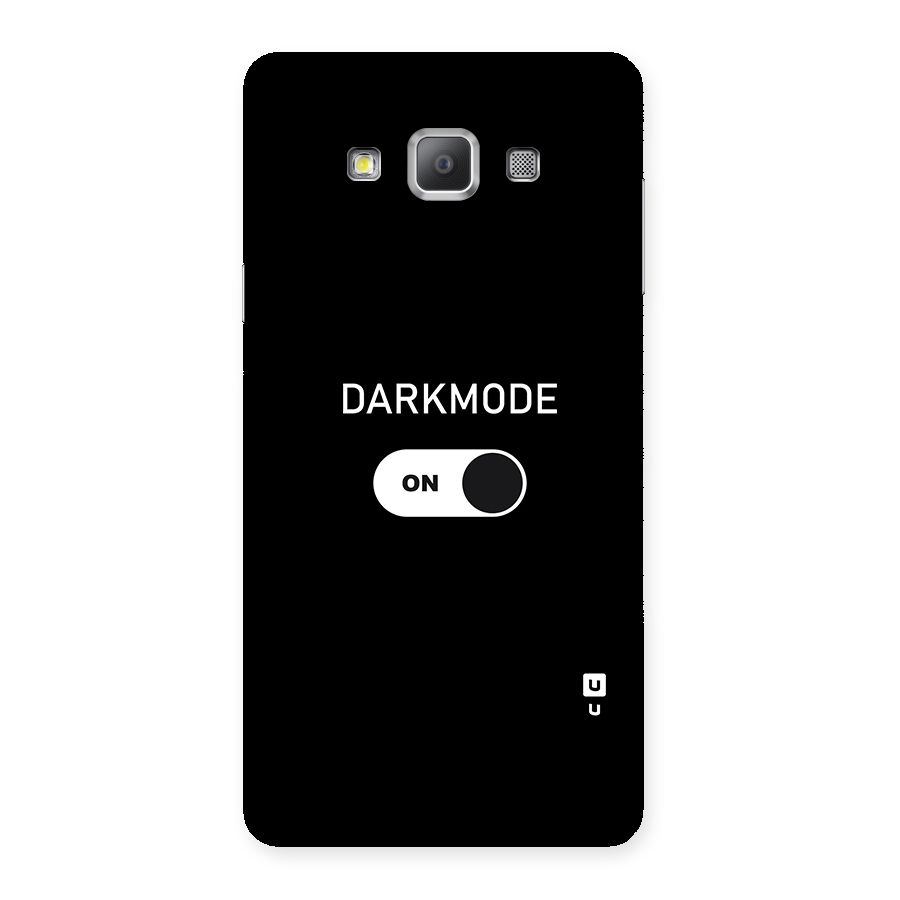 My Darkmode On Back Case for Galaxy A7