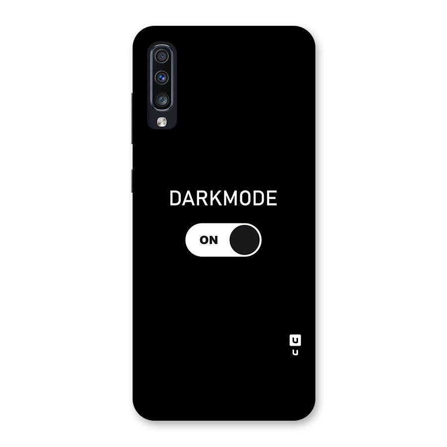 My Darkmode On Back Case for Galaxy A70