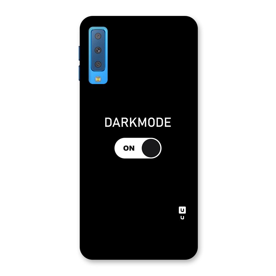 My Darkmode On Back Case for Galaxy A7 (2018)