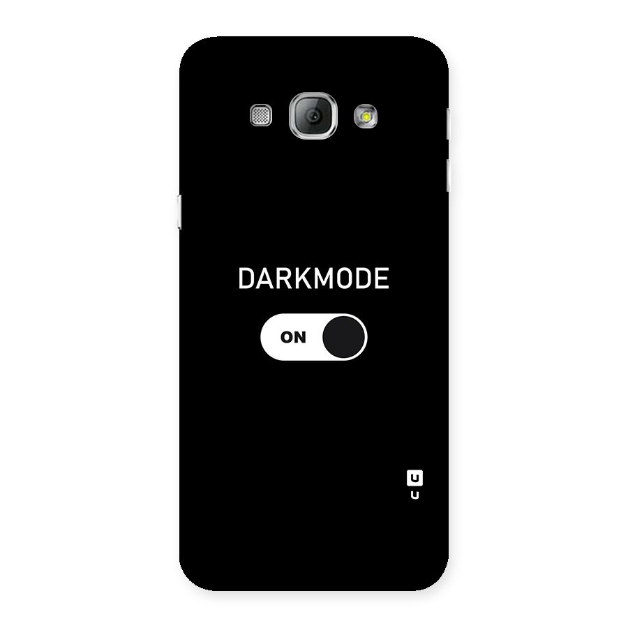 My Darkmode On Back Case for Galaxy A8