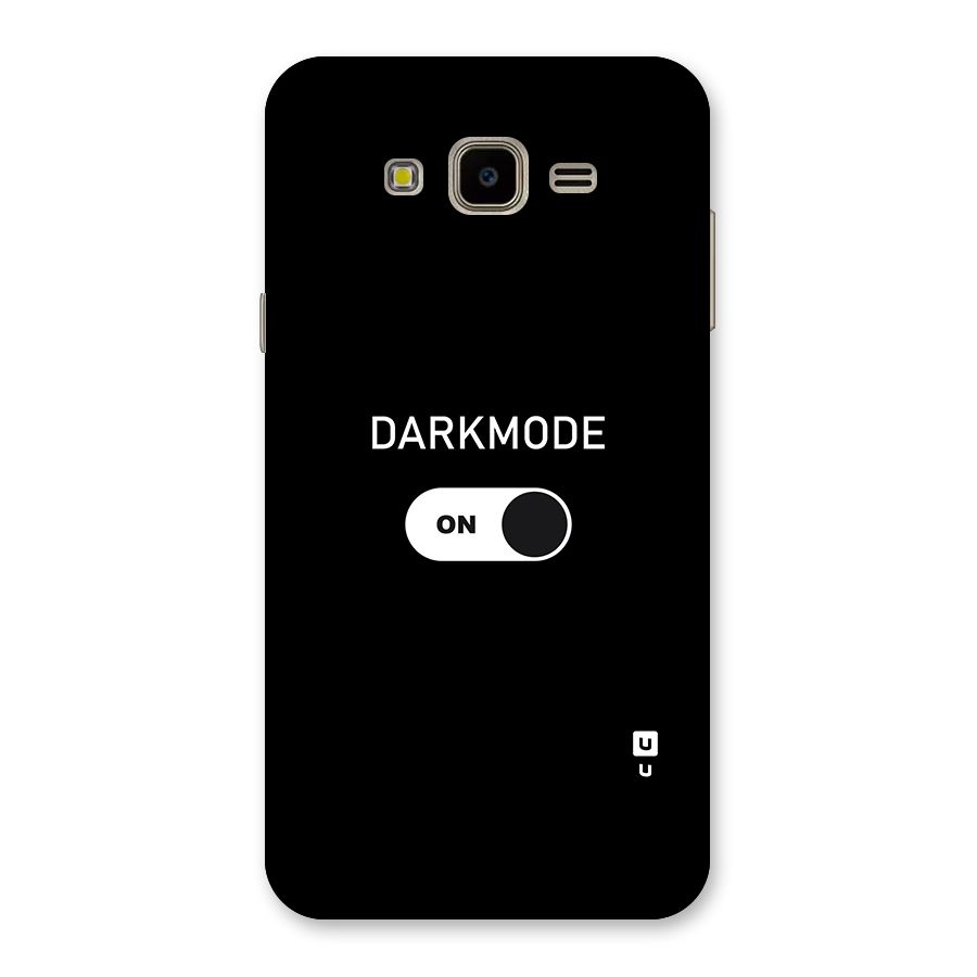 My Darkmode On Back Case for Galaxy J7 Nxt