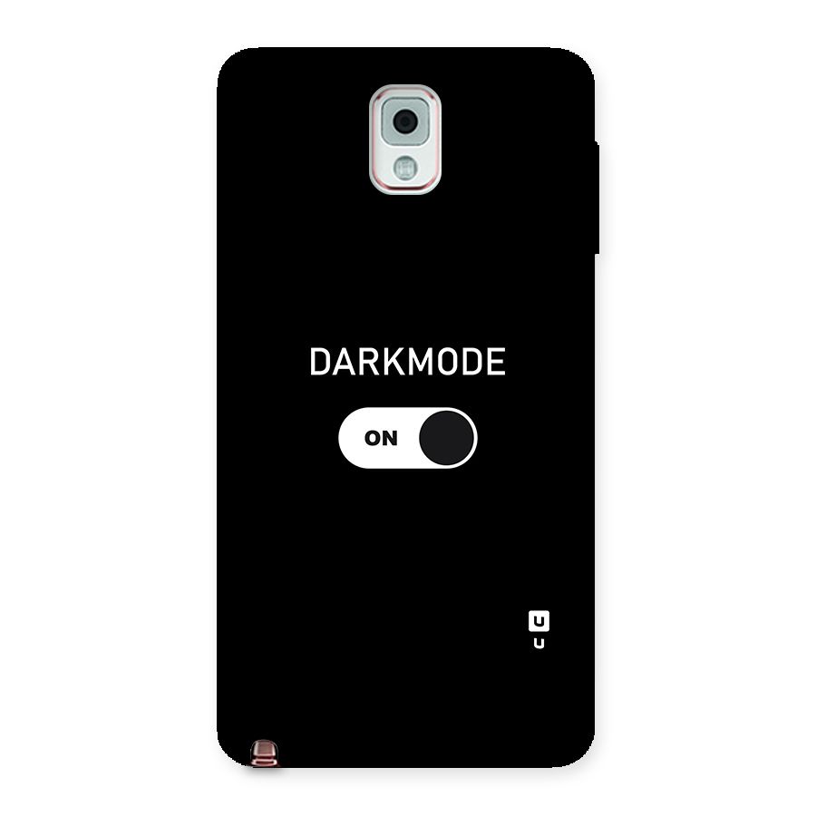 My Darkmode On Back Case for Galaxy Note 3