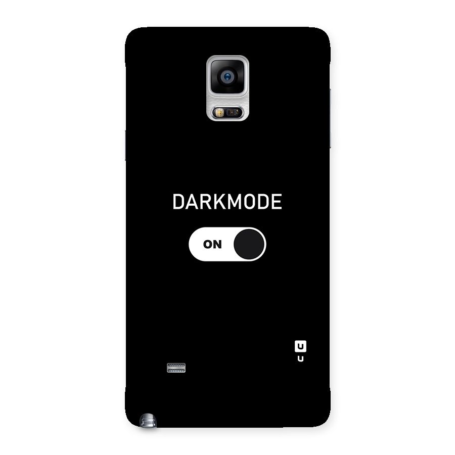 My Darkmode On Back Case for Galaxy Note 4