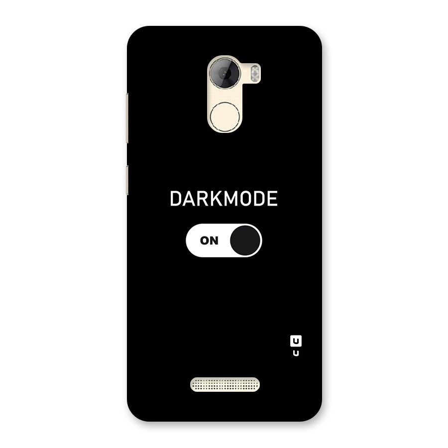 My Darkmode On Back Case for Gionee A1 LIte