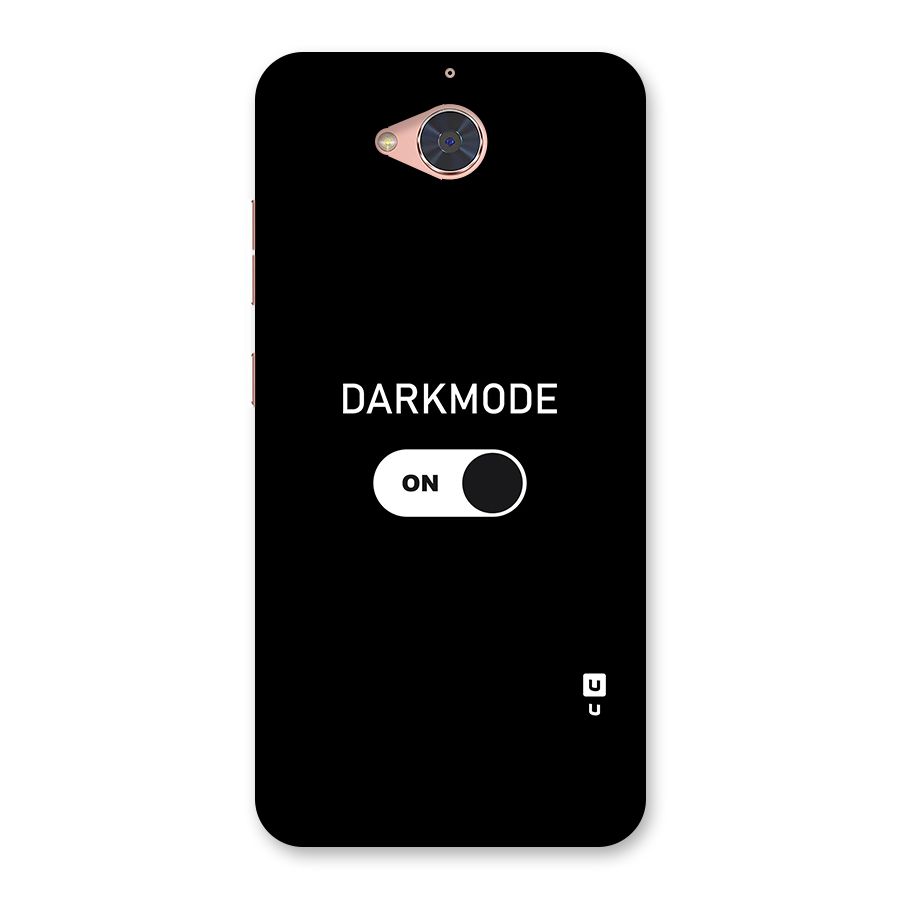 My Darkmode On Back Case for Gionee S6 Pro