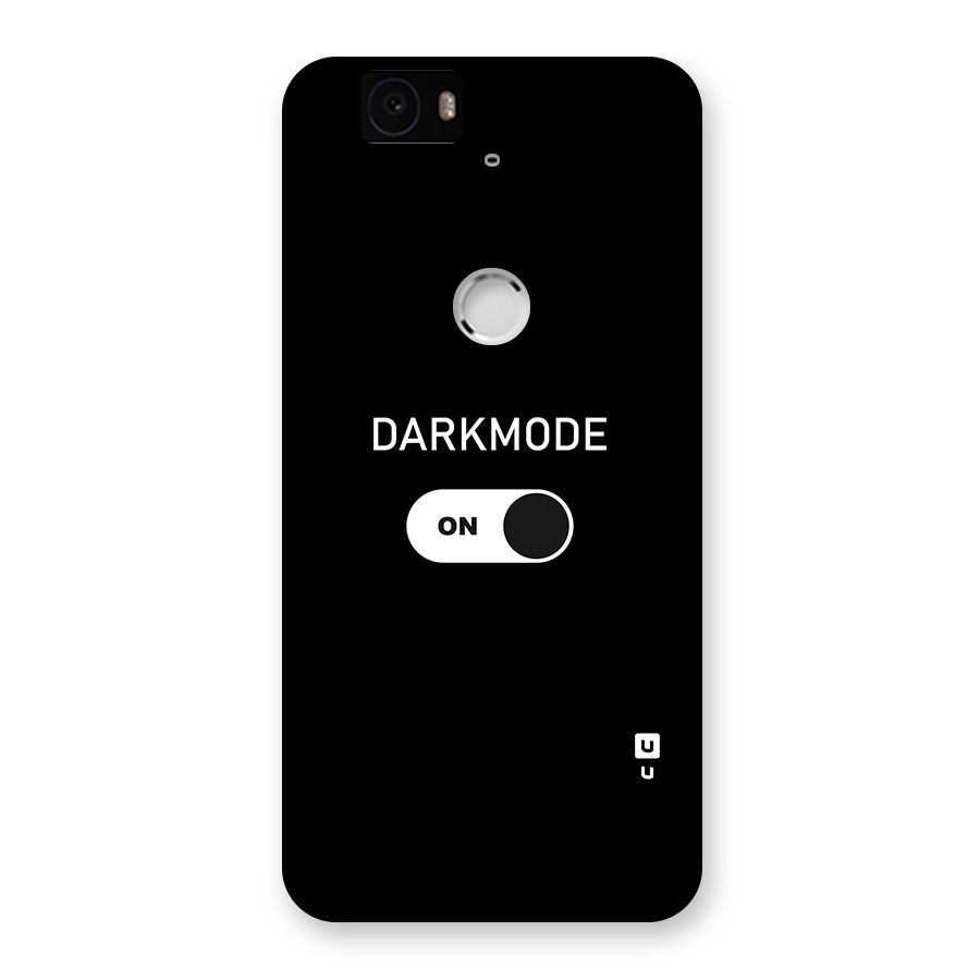 My Darkmode On Back Case for Google Nexus-6P