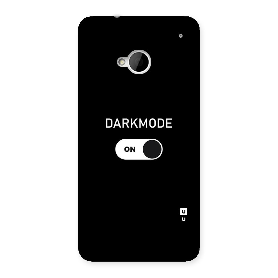 My Darkmode On Back Case for HTC One M7