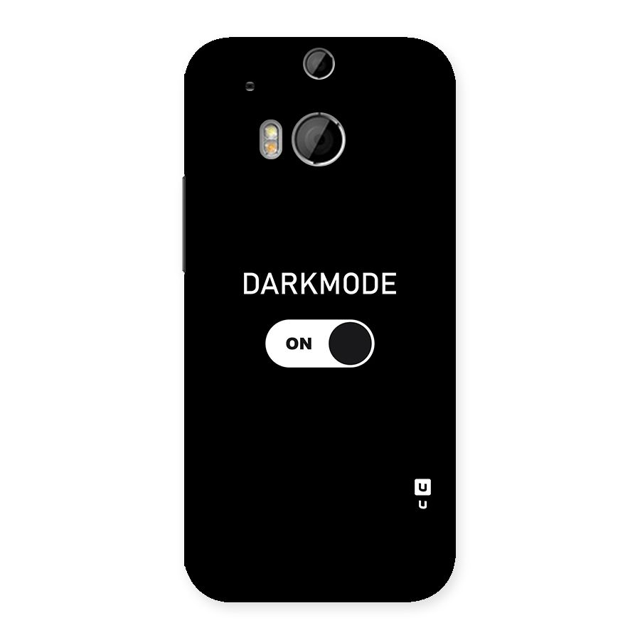 My Darkmode On Back Case for HTC One M8