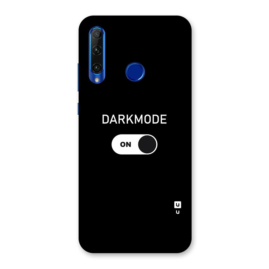 My Darkmode On Back Case for Honor 20i