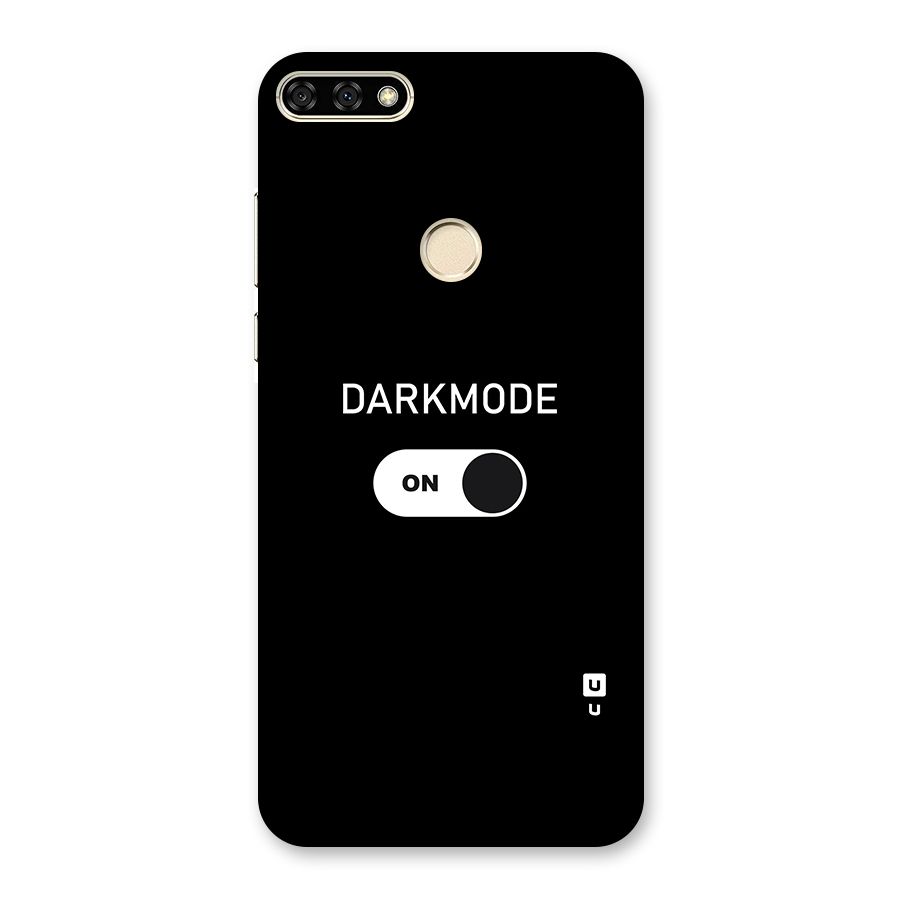 My Darkmode On Back Case for Honor 7A