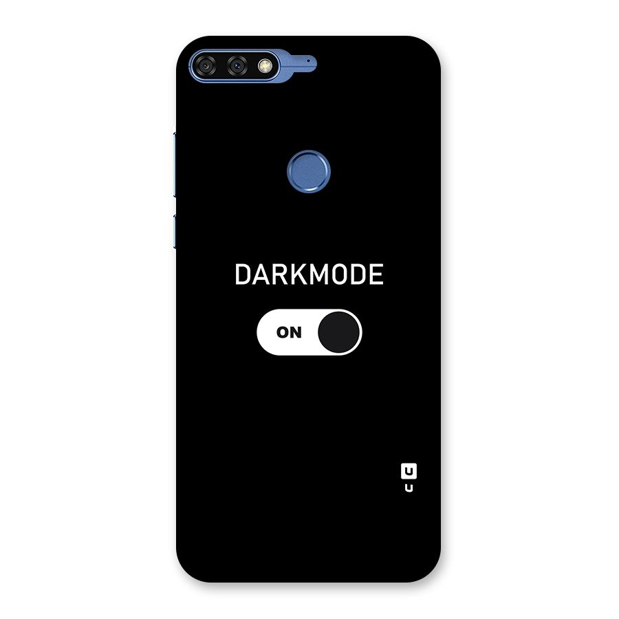 My Darkmode On Back Case for Honor 7C