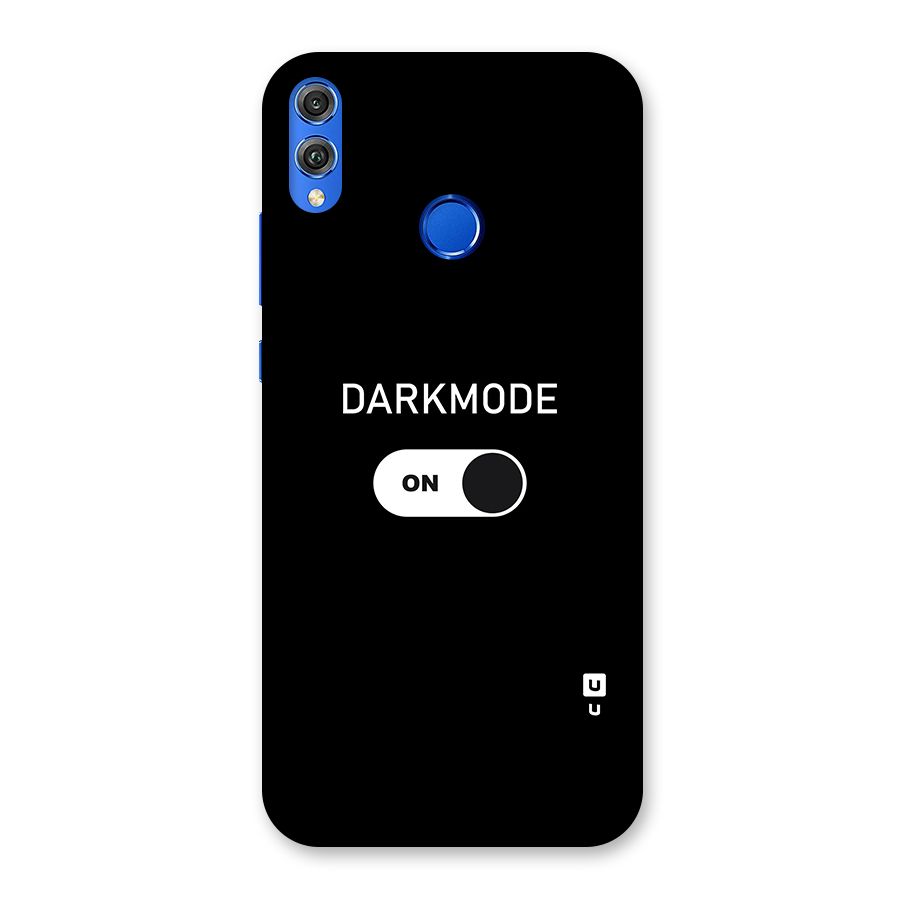 My Darkmode On Back Case for Honor 8X
