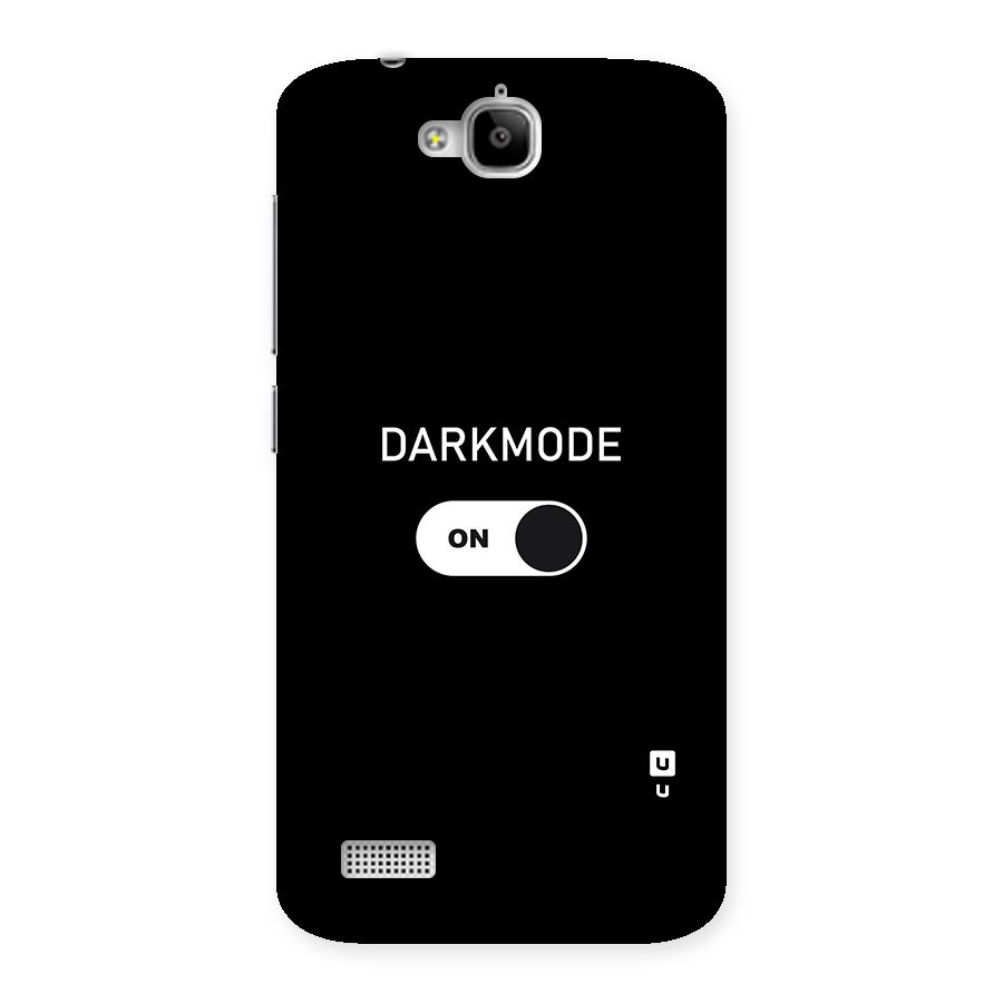 My Darkmode On Back Case for Honor Holly