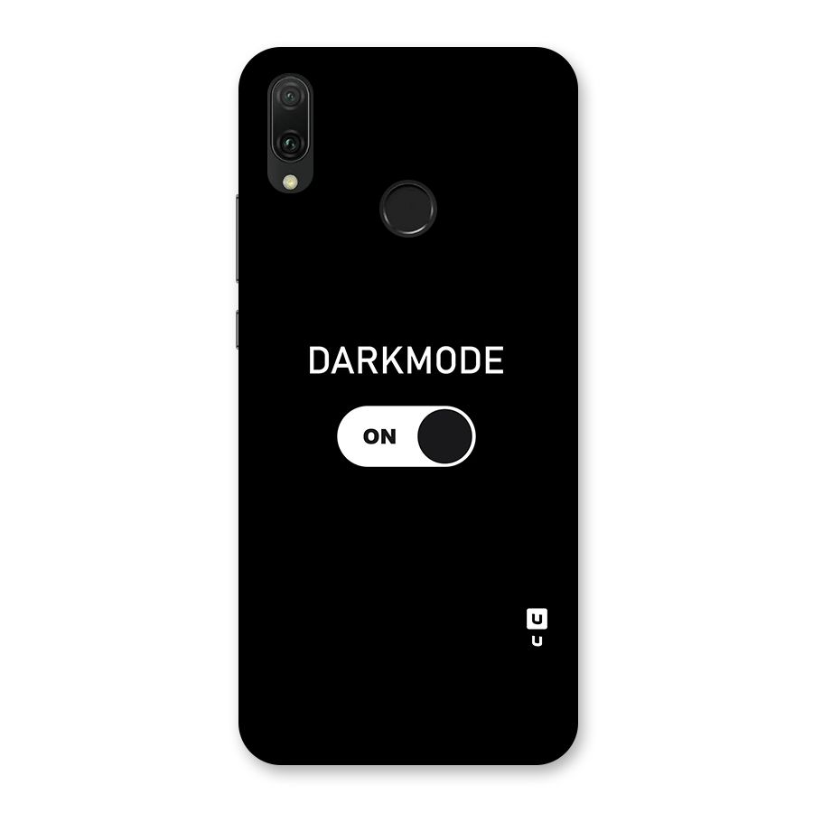 My Darkmode On Back Case for Huawei Y9 (2019)