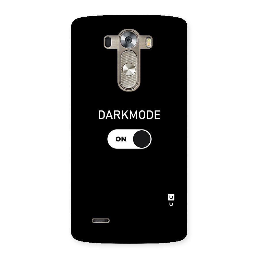 My Darkmode On Back Case for LG G3