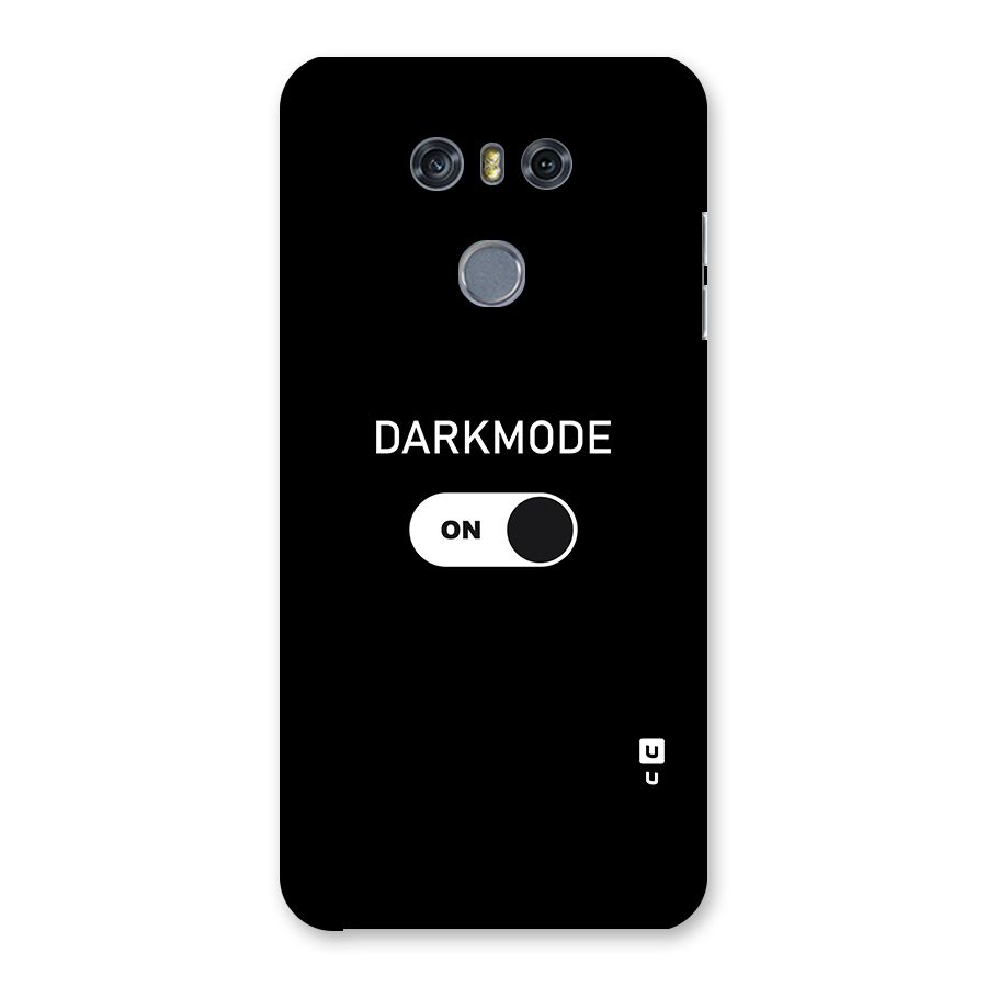 My Darkmode On Back Case for LG G6
