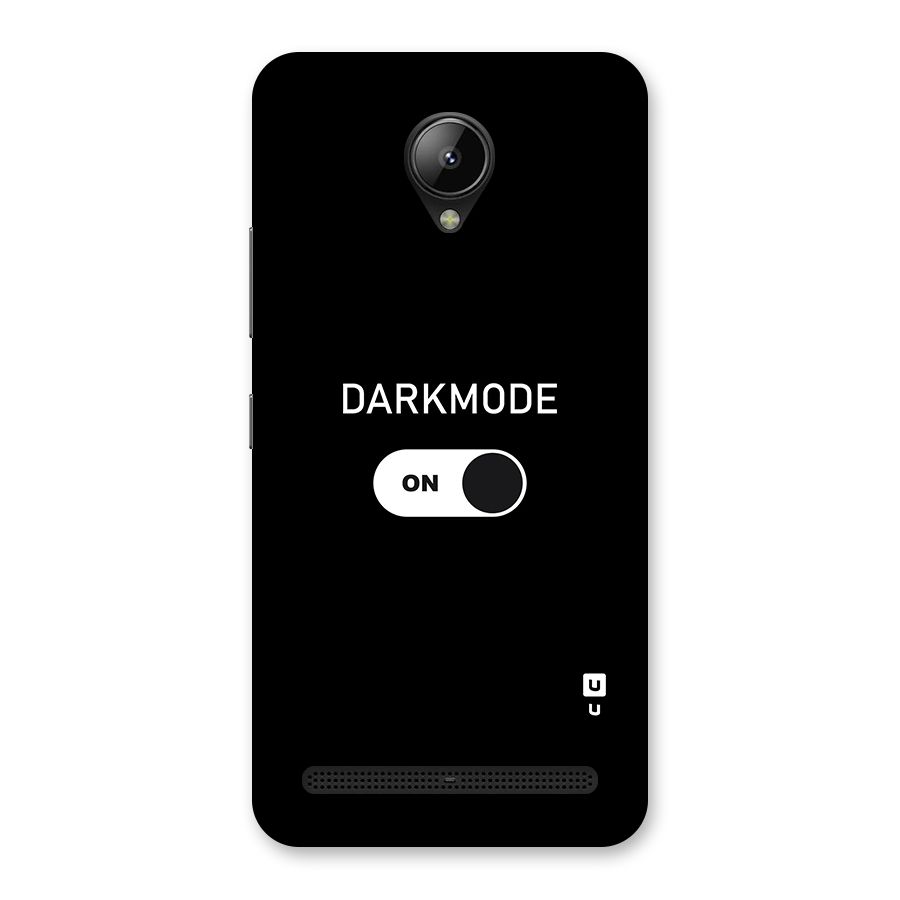My Darkmode On Back Case for Lenovo C2
