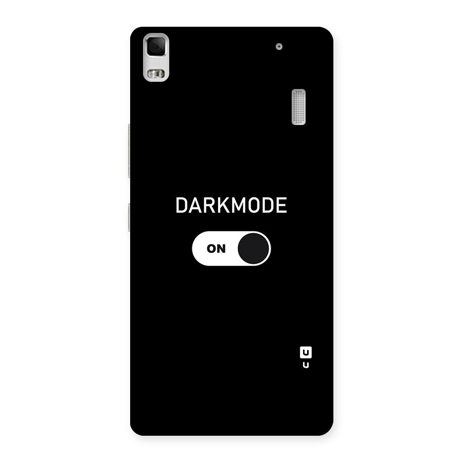 My Darkmode On Back Case for Lenovo K3 Note