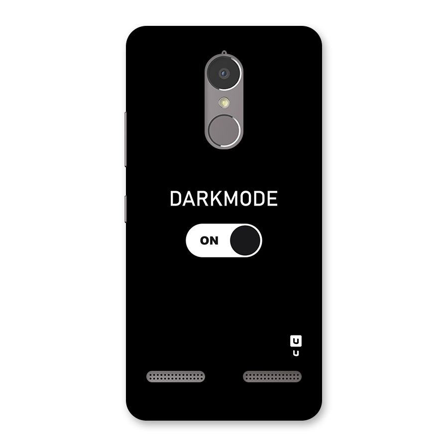 My Darkmode On Back Case for Lenovo K6 Power