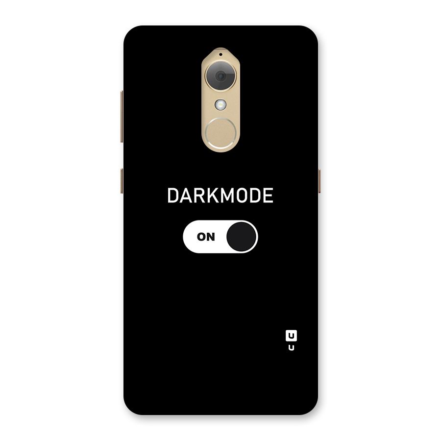 My Darkmode On Back Case for Lenovo K8