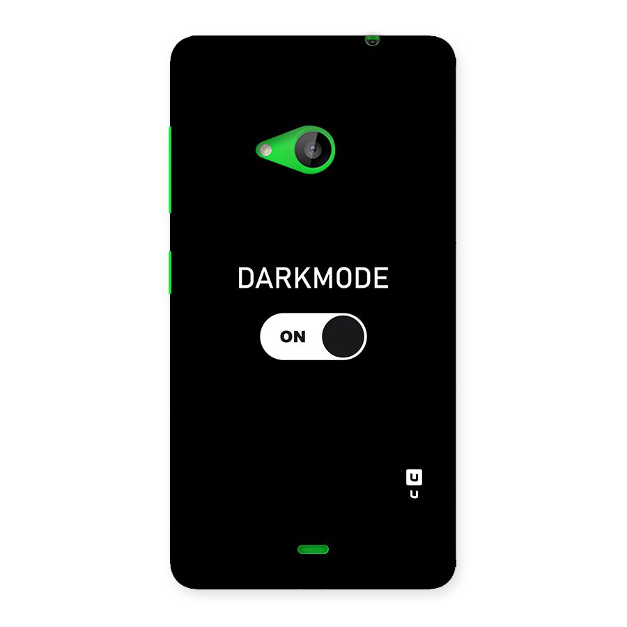My Darkmode On Back Case for Lumia 535