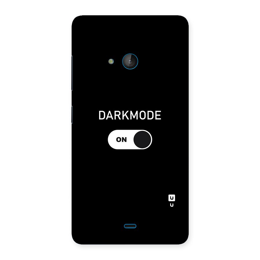 My Darkmode On Back Case for Lumia 540