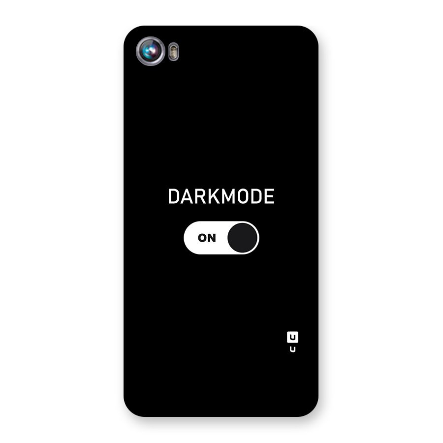 My Darkmode On Back Case for Micromax Canvas Fire 4 A107