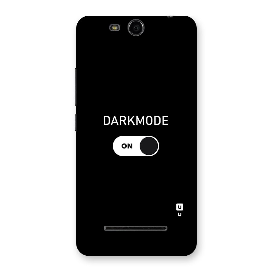 My Darkmode On Back Case for Micromax Canvas Juice 3 Q392