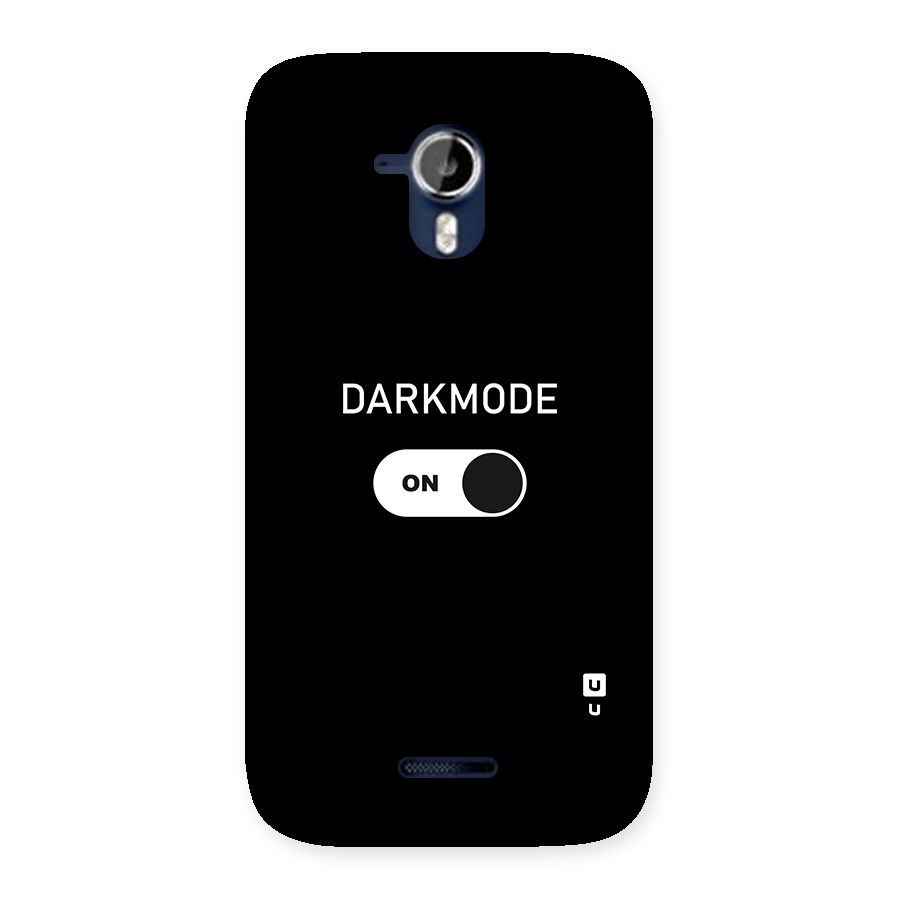 My Darkmode On Back Case for Micromax Canvas Magnus A117