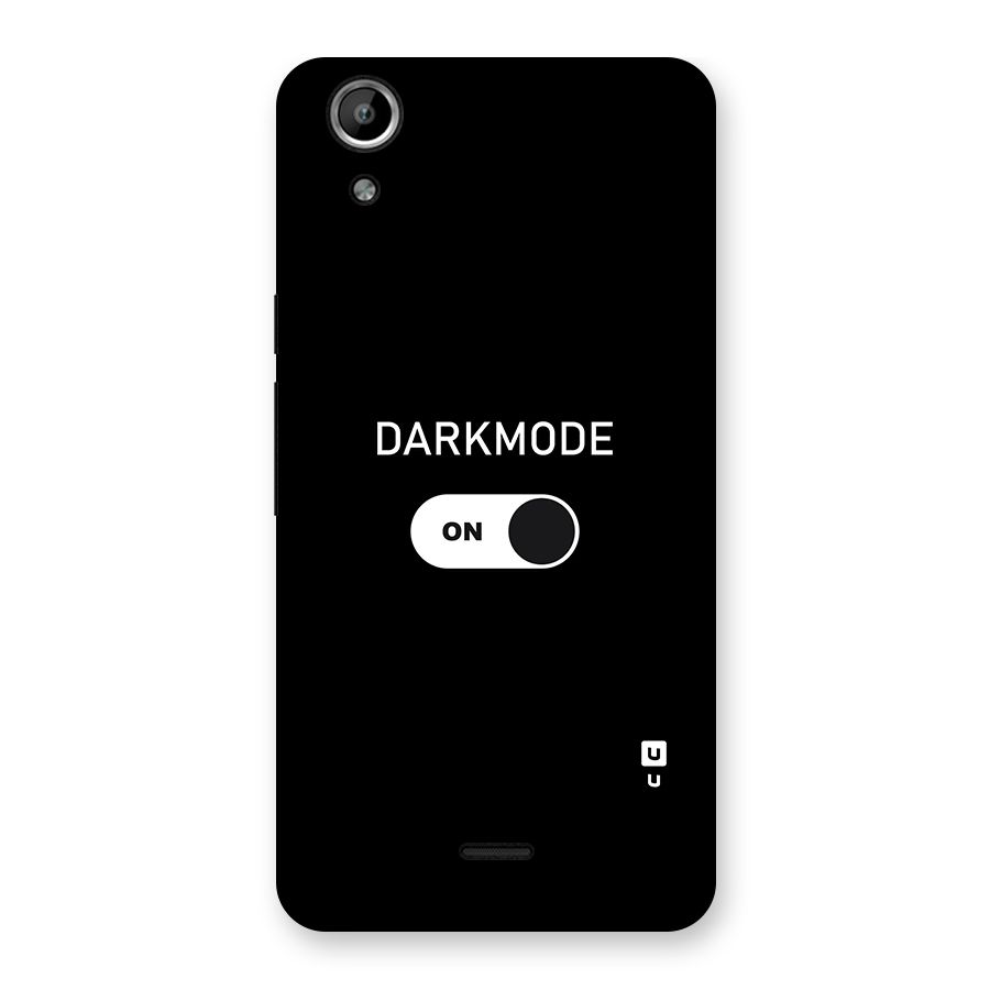 My Darkmode On Back Case for Micromax Canvas Selfie Lens Q345